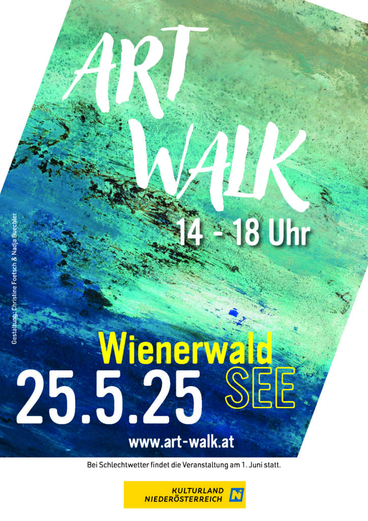 Plakat für den Artwalk 2025